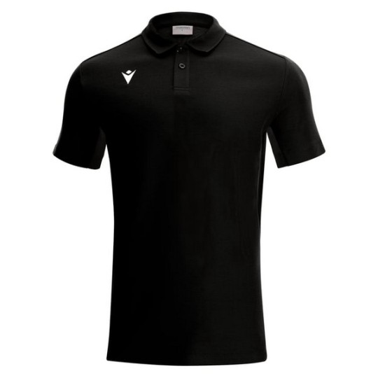 POLO MACRON CLARINET COLOR NEGRO Y GRIS