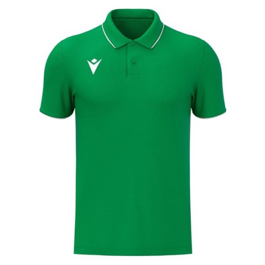 POLO MACRON DRACO HERO FCP COLOR VERD/BLANC - LLEIDA