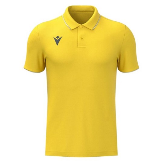 POLO MACRON DRACO HERO COLOR GROC/BLANC - SELECCIONS CATALANES HOQUEI LÍNIA