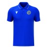 POLO MACRON DRACO HERO MARISTES DE RUBI - COLOR BLAU ROYAL/BLANC