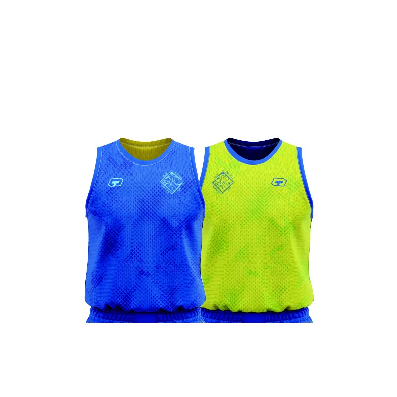 CAMISETA  REVERSIBLE MASCULINA "NAIK" SIN MANGAS TOP LINE DE TC FULL PRINT
