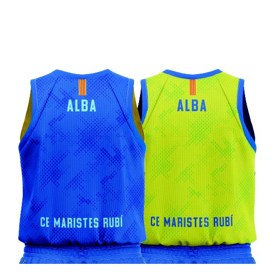 SAMARRETA D'ENTRENAMENT BÀSQUET REVERSIBLE MARISTES DE RUBÍ