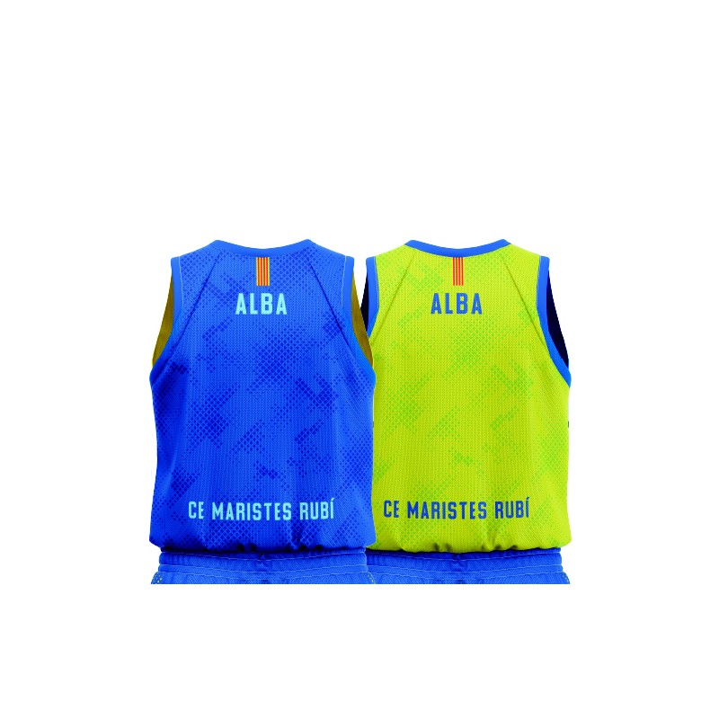 SAMARRETA D'ENTRENAMENT BÀSQUET REVERSIBLE MARISTES DE RUBÍ