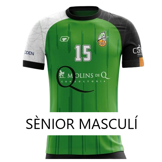CAMISETA MASCULINA 1A EQUIPACION HANDBOL MOLINS