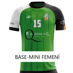 Camiseta femenina 2025 Base-Mini 1ª equipación Handbol Molins