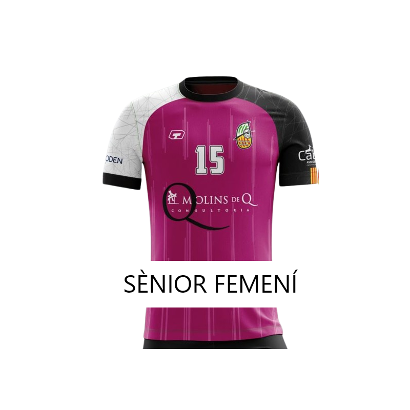 CAMISETA FEMENINA 2A EQUIPACION HANDBOL MOLINS