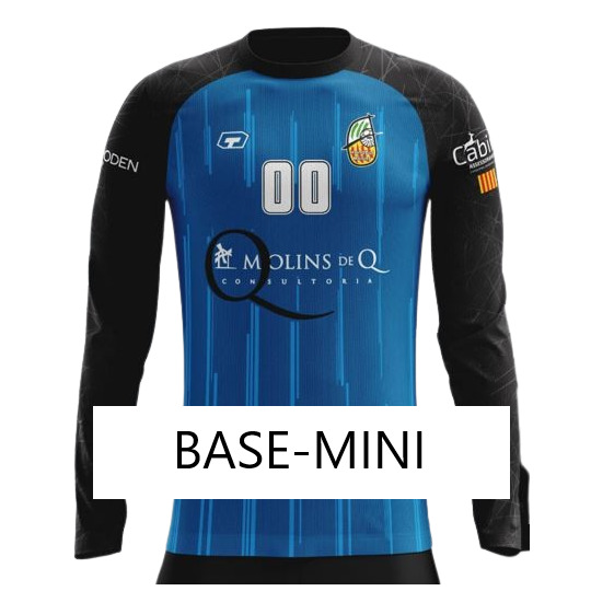 SAMARRETA BLAVA 2025 DE PORTER BASE-MINI HANDBOL MOLINS