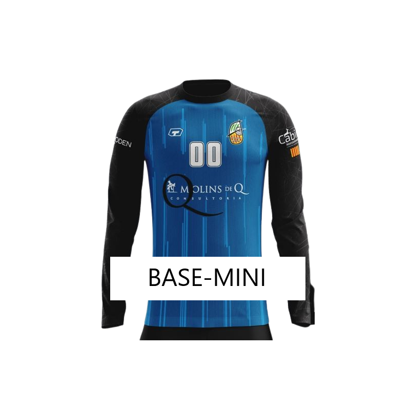 SAMARRETA BLAVA 2025 DE PORTER BASE-MINI HANDBOL MOLINS