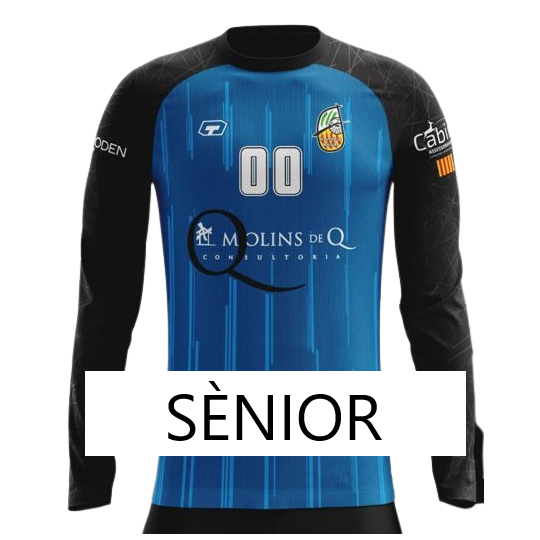 SAMARRETA BLAVA 2025 DE PORTER SÈNIOR MASTER HANDBOL MOLINS