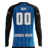 CAMISETA BASE AZUL 2025 DE PORTER HANDBOL MOLINS