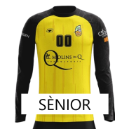 CAMISETA BASE AMARILLO 2025 DE PORTER HANDBOL MOLINS
