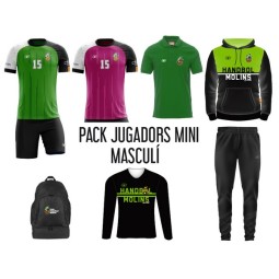 PACK JUGADORS MINI MASCULÍ HANDBOL MOLINS
