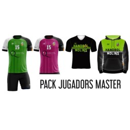 PACK JUGADORES MASTER FEMENINO HANDBOL MOLINS