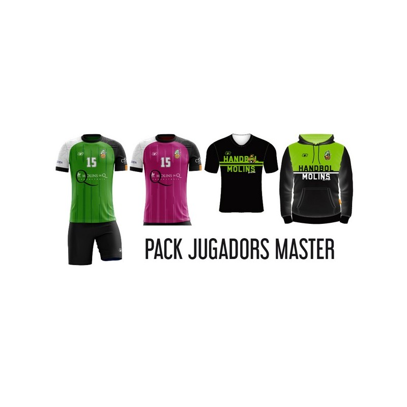 PACK JUGADORES MASTER FEMENINO HANDBOL MOLINS