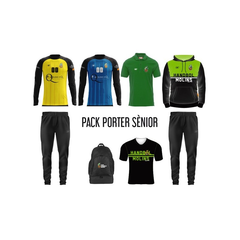 PACK PORTERO BASE-SENIOR HANDBOL MOLINS