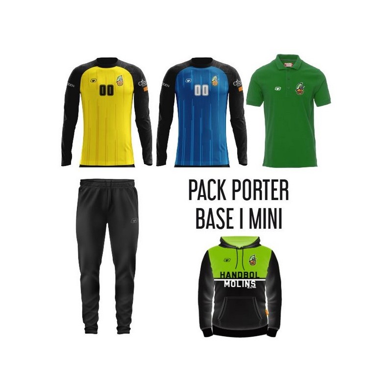 PACK PORTERO MASTER HANDBOL MOLINS