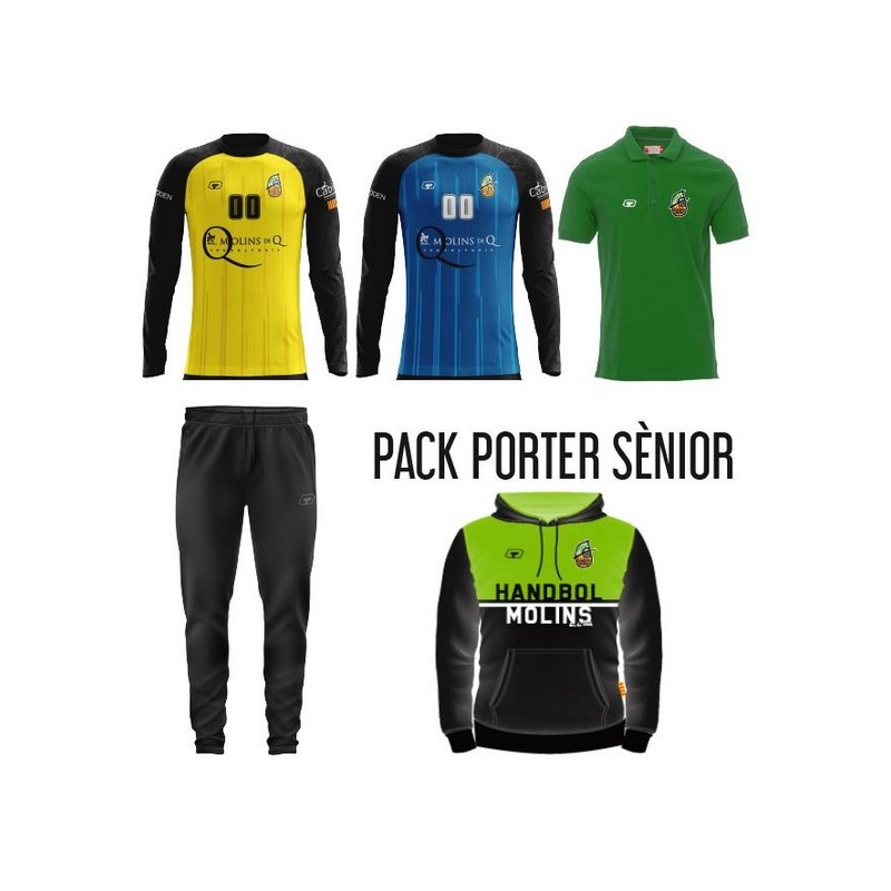 PACK PORTERO MASTER HANDBOL MOLINS