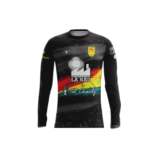 CAMISETA DE PORTERO NEGRA UEH BARBERÀ