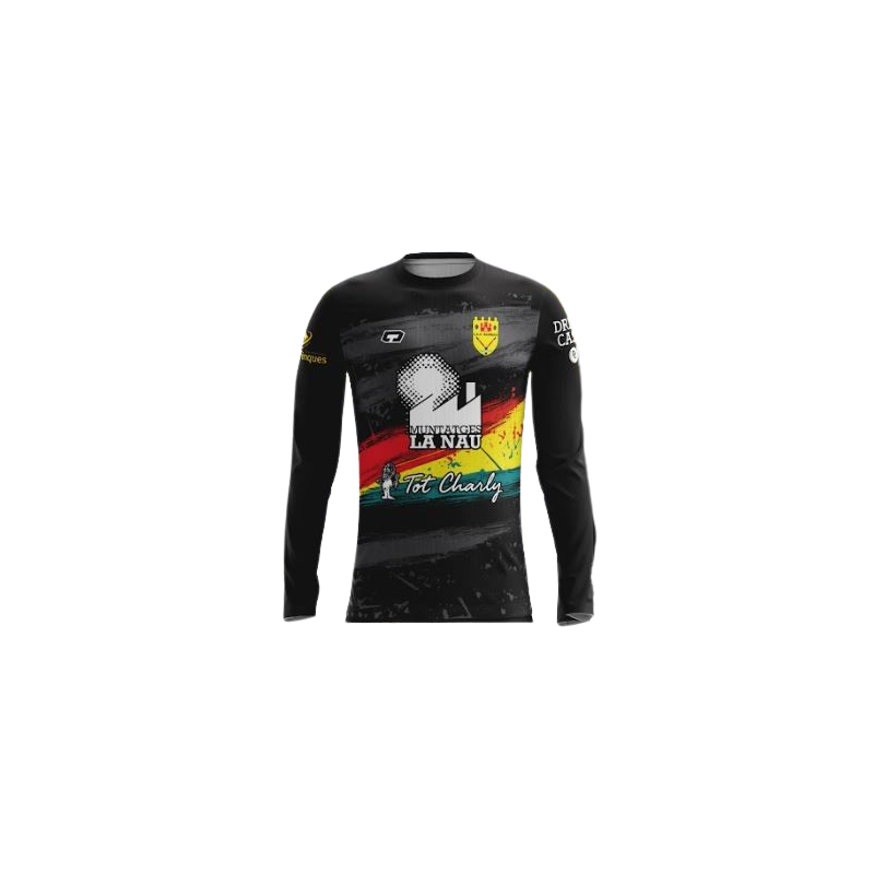 CAMISETA DE PORTERO NEGRA UEH BARBERÀ