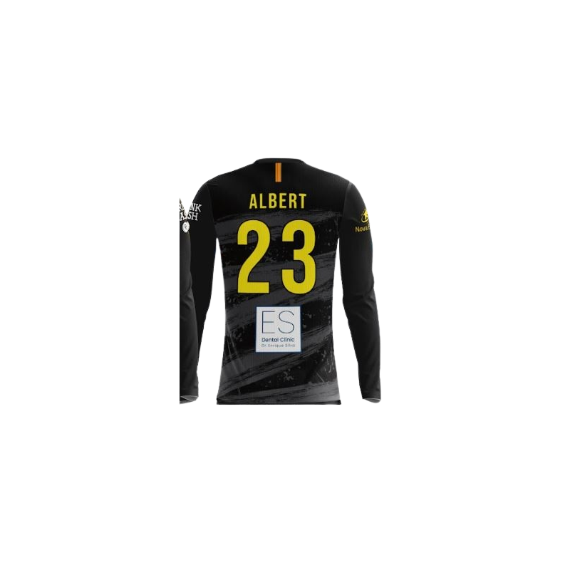 CAMISETA DE PORTERO NEGRA UEH BARBERÀ