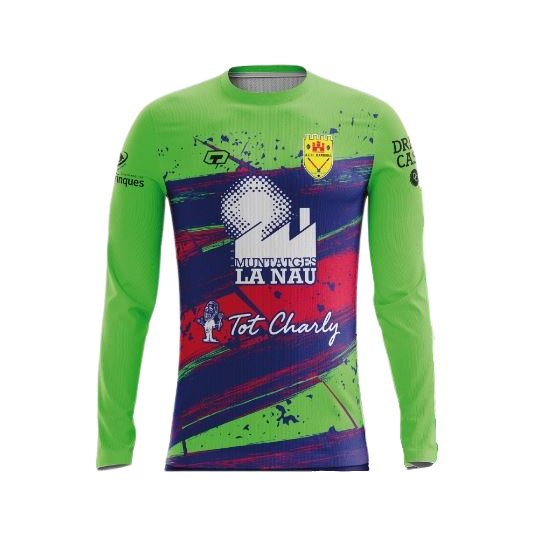 CAMISETA DE PORTERO FLUOR UEH BARBERÀ