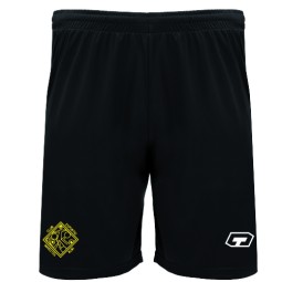 PANTALÓ DE BÀSQUET ENTRENAMENT COLOR NEGRE + ESCUT MARISTES DE RUBÍ