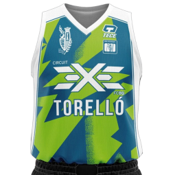 CAMISETA DE BALONCESTO MASCULINO ECO PRICE "TORELLÓ" TOP LINE DE TC FULL PRINT