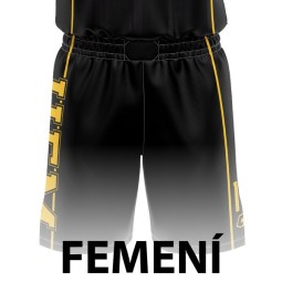 PANTALÓN DE BALONCESTO FEMENINO NEGRO UE MATARÓ-FEMENÍ MARESME