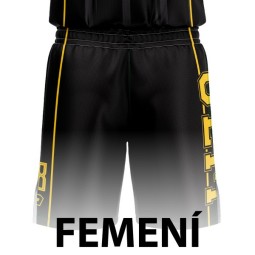 PANTALÓN DE BALONCESTO FEMENINO NEGRO UE MATARÓ-FEMENÍ MARESME