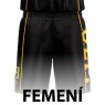 PANTALÓN DE BALONCESTO FEMENINO NEGRO UE MATARÓ-FEMENÍ MARESME