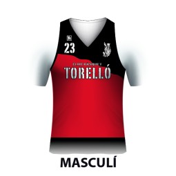 SAMARRETA DE JOC 1ª EQUIPACIÓ MASCULÍ CB TORELLÓ