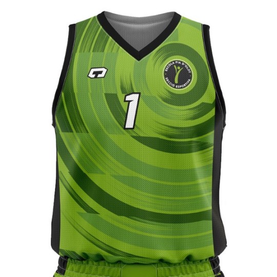 CAMISETA DE BALONCESTO MASCULINA 2A EQUIPACIÓN ESCOLA PIA OLOT