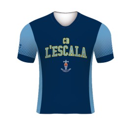 CAMISETA DE CALENTAMIENTO CB L'ESCALA
