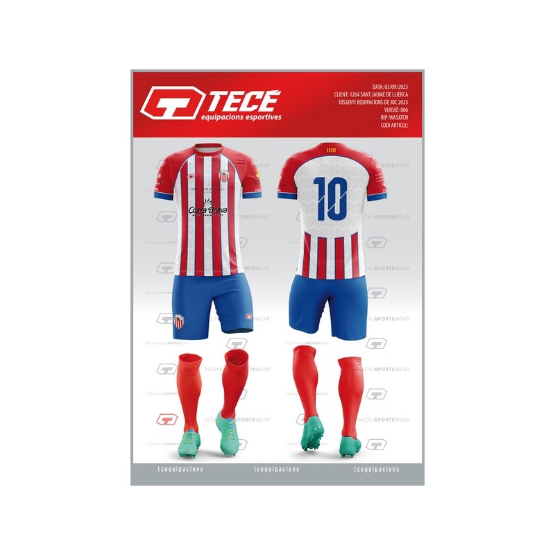 CAMISETA DE JUEGO 1A EQUIPACIÓN CF SANT JAUME