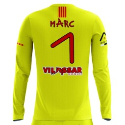 CAMISETA DE PORTERO CH VILASSAR AMARILLA
