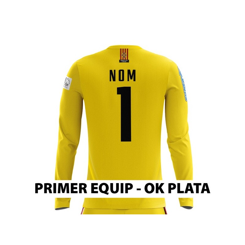 CAMISETA DE PORTERO AMARILLA GEIEG HOQUEI