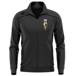 CHAQUETA DE CHÁNDAL SPORT, CANALÉ PUÑOS,  OSLO NEGRO