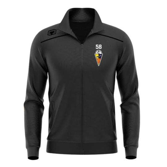 CHAQUETA DE CHÁNDAL SPORT, CANALÉ PUÑOS,  OSLO NEGRO