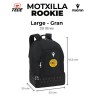 MOTXILLA GRAN CB GRIFEU MACRON ROOKIE COLOR NEGRE + ESCUT