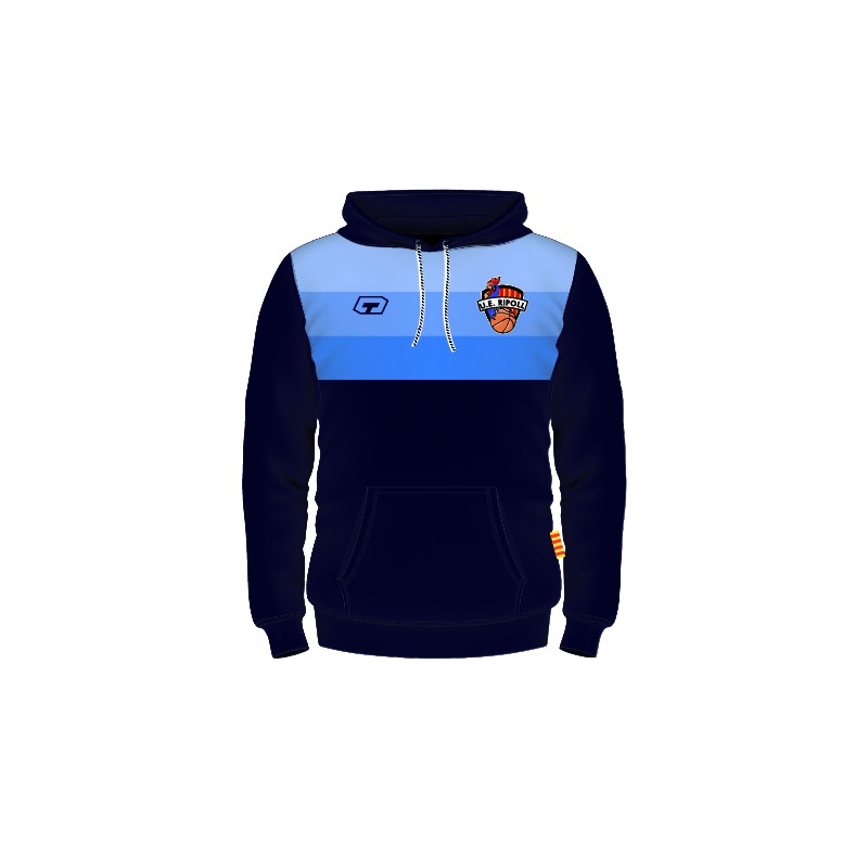 SUDADERA CON CAPUCHA UE RIPOLL
