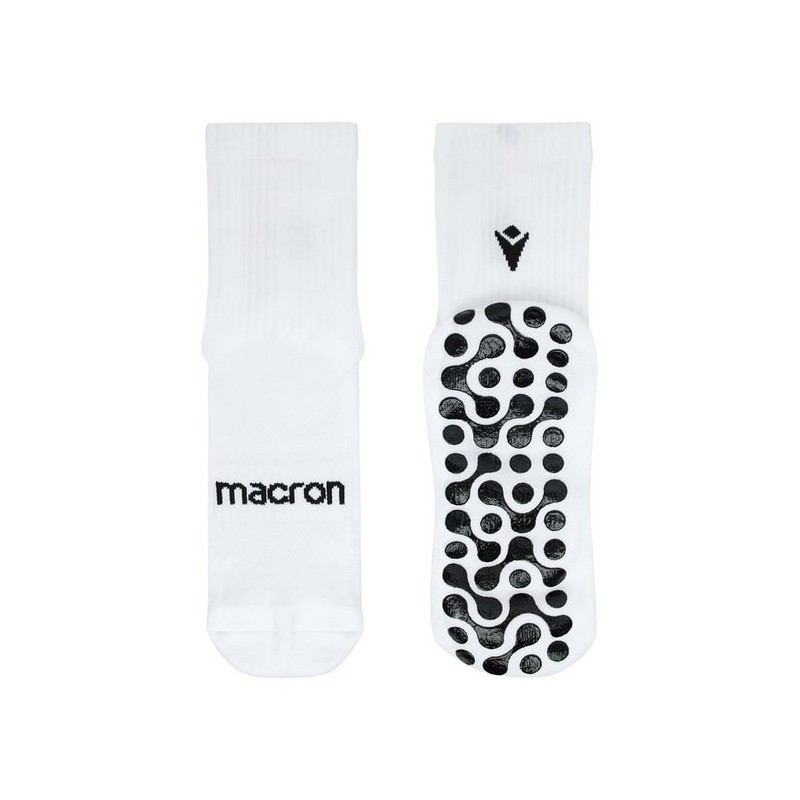 CALCETINES MACRON GRIPFIT COLOR BLANCO