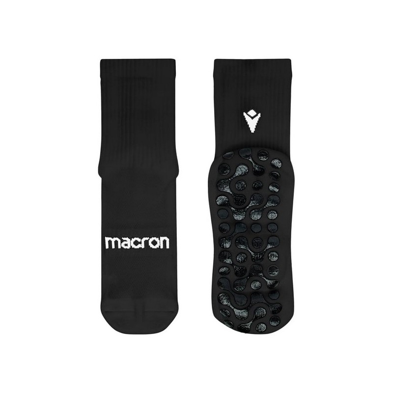 CALCETINES MACRON GRIPFIT COLOR NEGRO