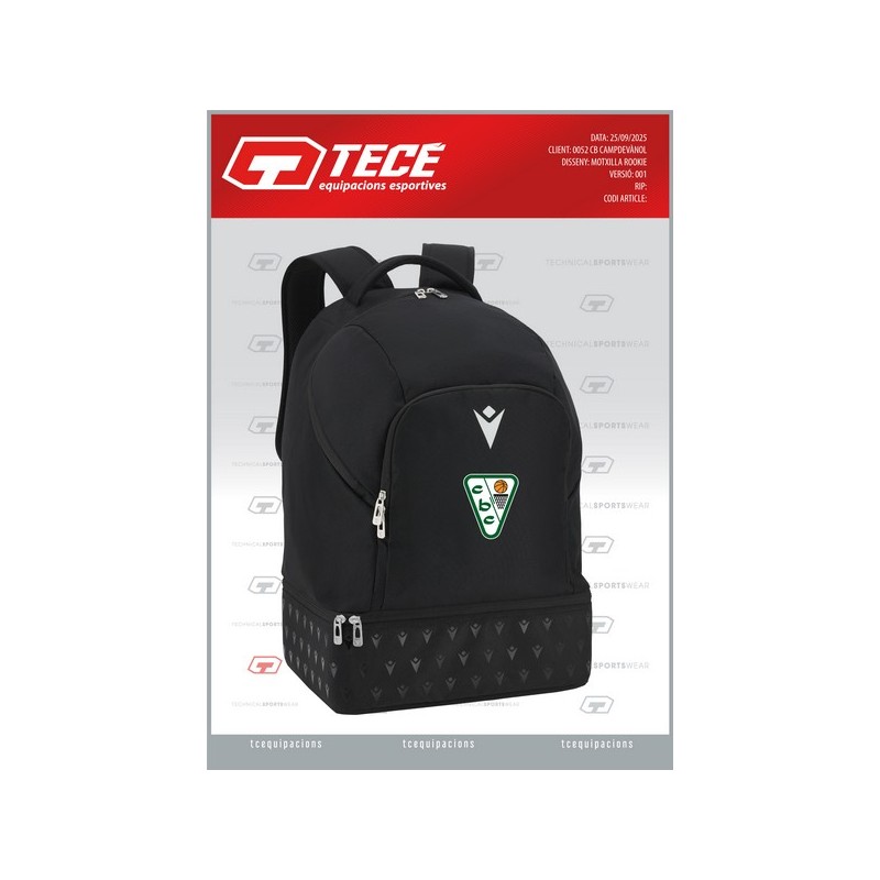MOCHILA TC NEGRA