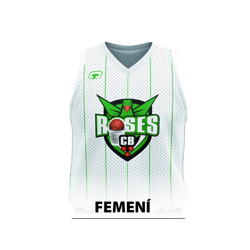 SAMARRETA BLANCA CB ROSES FEMENÍ ENTRENAMENT