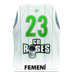 SAMARRETA BLANCA CB ROSES FEMENÍ ENTRENAMENT