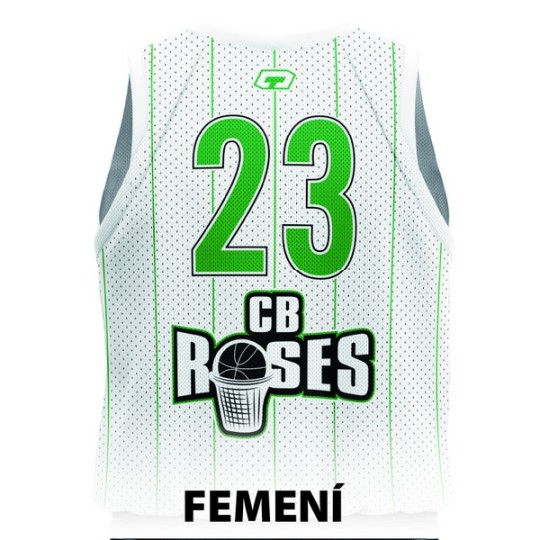 SAMARRETA BLANCA CB ROSES FEMENÍ ENTRENAMENT