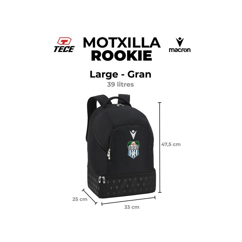 MOCHILA NEGRA UD CASSÀ