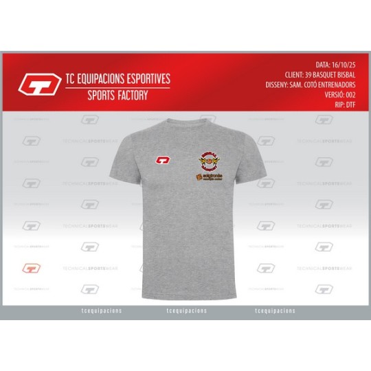 SAMARRETA DOGO GRIS C.E BISBAL BASQUET