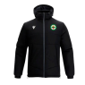 ANORAK CURT MACRON AE CORNELLA ANDES ENCOIXINAT AMB CAPUTXA COLOR NEGRE