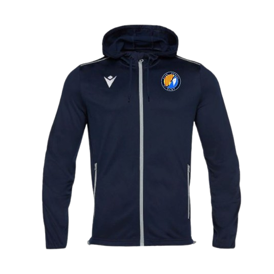 DESSUADORA AMB CAPUTXA MACRON FREYR COLOR BLANC